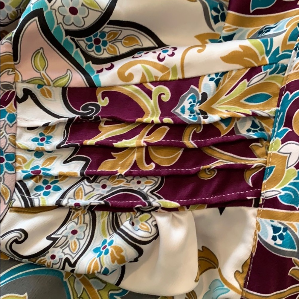 Sunny Leigh Romantic Paisley long sleeved blouse - Picture 8 of 8